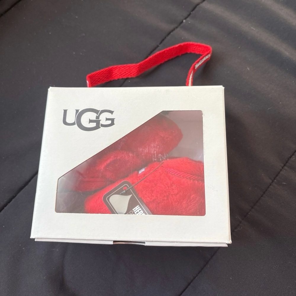 Baby Red Twizzler UGG Bixbee